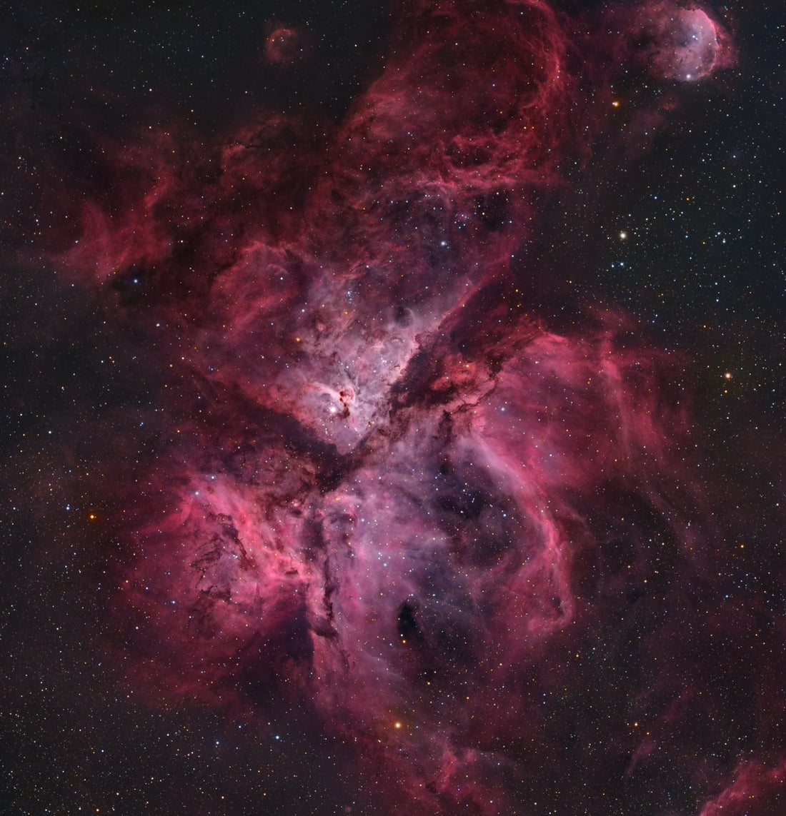 Astronz Object of the Week: Eta Carina Nebula (NGC 3372)