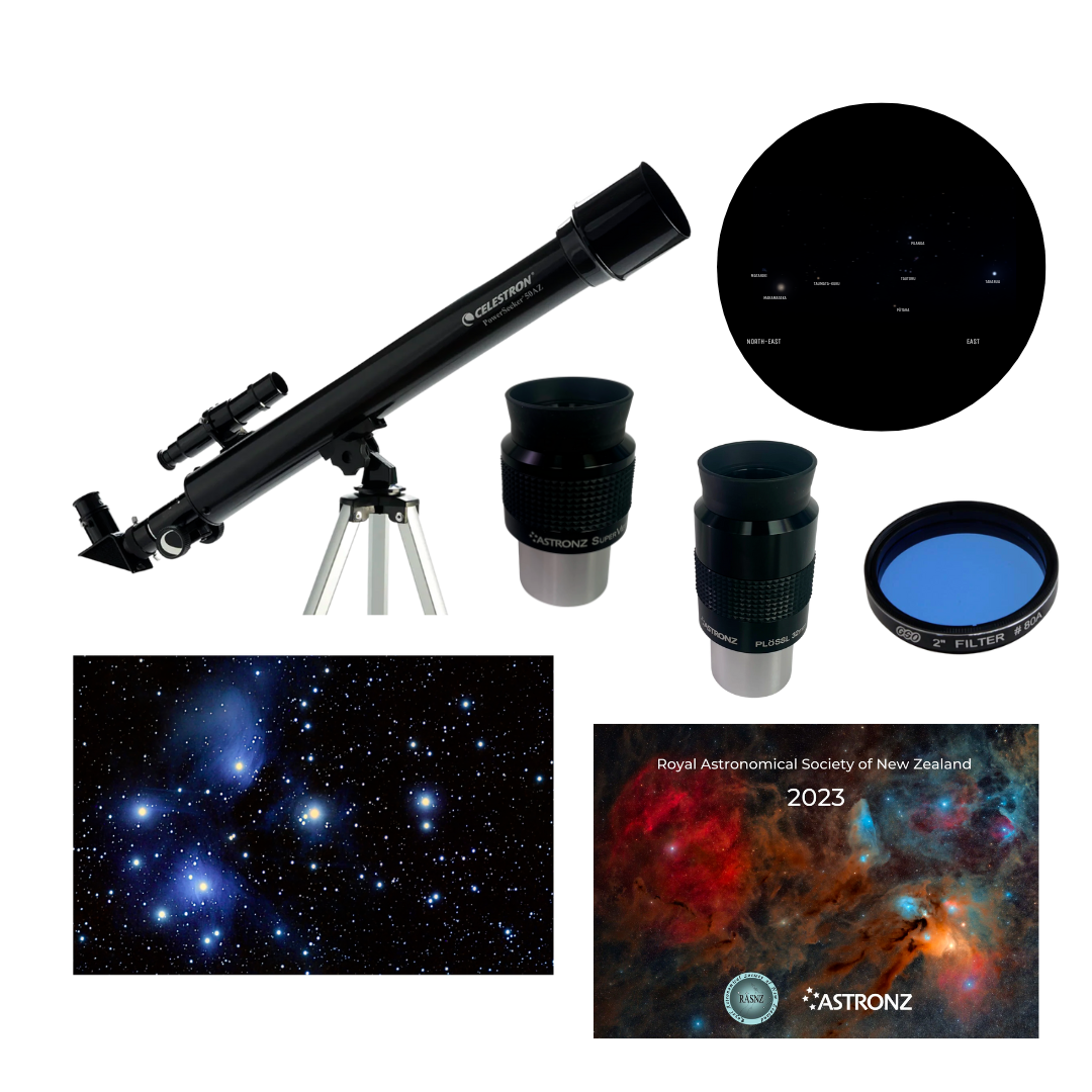 Matariki Explorer's Telescope Bundle