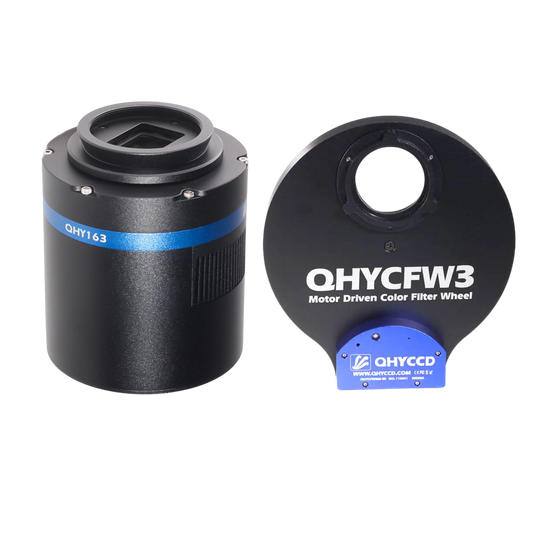 QHY163 Mono Camera + Medium Colour Filter Wheel