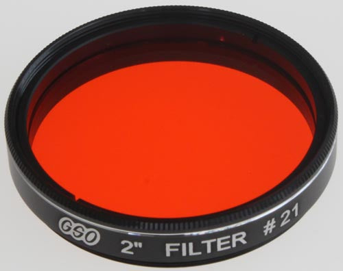 Filter #21 Orange 2"