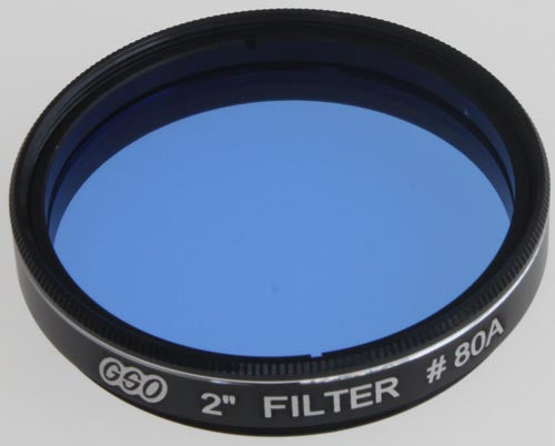 Filter #80A Medium Blue 1.25"