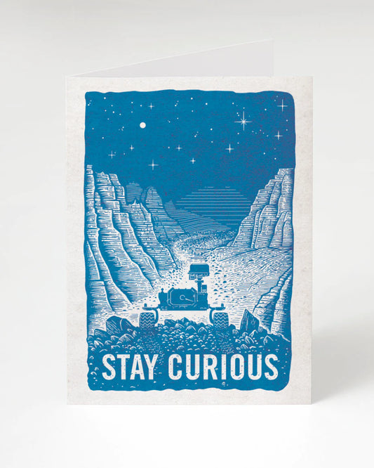 Cognitive Surplus: Stay Curious Greeting Card