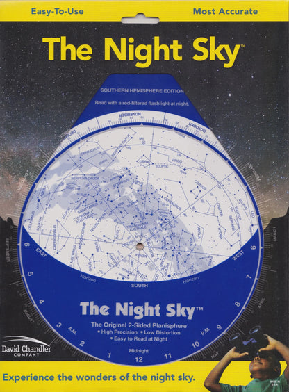 The Night Sky Planisphere (Southern Hemisphere edition)